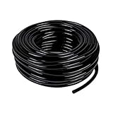 Daisypower 1/4 inch Blank Distribution Tubing Drip Irrigation Hose,100ft Soft Watering Tube for...