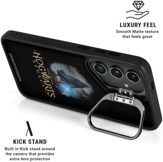 Skinit Kickstand Phone Case Compatible with Galaxy S25 - Officially Licensed Wizarding Worlds Hogwarts Legacy Character Art Design
