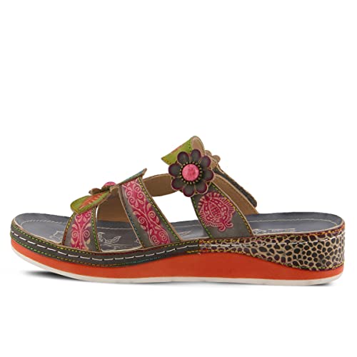 L'artiste Spring Step Women's Pillow Slide Sandal Grey Eu 40 / Us 9 #TOP1