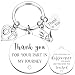 GiftoBi Appreciation Occupational Therapist Keychain - Thank You OT Assistant Pendant, Mental Health Therapists Retirement, Professor Mentor Teacher Graduation, Birthday