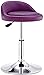 Okrągły Stołek Barowy Bar stołki stołki bar stołek do kuchni śniadanie Regulowane obrotowe krzesło kreatywne moda stołek metalowy(kolor:fioletowy) Dom Kuchnia Stołki Barowe Bez Pleców