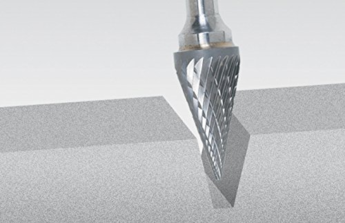 Fresa de Acabado de Carburo de Tungsteno 1/4 in X 1 in miniatura 3