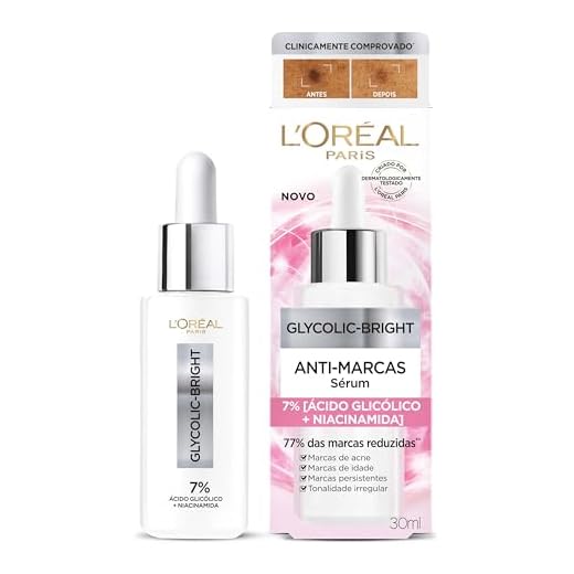 L'Oréal Paris Sérum Anti-Marcas Glycolic-Bright 30ml