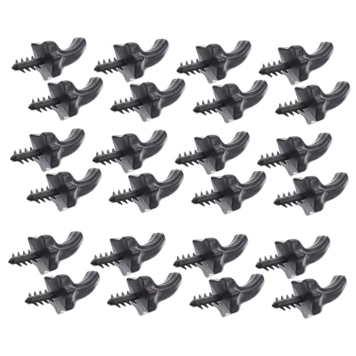 VILLCASE 24pcs Pumpkin Plastic Handle DIY Pumpkin Supplies Pumpkins Decor Thanksgiving Pumpkin Stems Plastic Pumpkins Stems Craft Plastic Pumpkin Handle Fall Crafts Fake Pumpkin Halloween