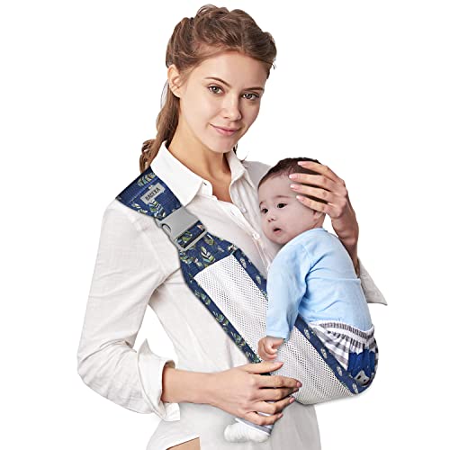 Baby Carrier,Adjustable Babies Holder Carrier,Baby Half Wrap Hip Carrier,One Shoulder Save Energy,Lightweight Breathable Mesh Natural Cotton Fabric,Suitable For Newborns Weighing 45 Lbs #TOP2