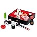 VIGA Toys – 50689 – Set per Sushi in Legno, Multicolore