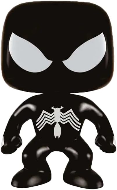 Funko GITD 7011 "POP! Bobble Marvel Black Suit Spider-Man Toy
