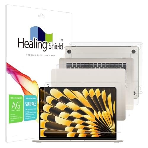 Healingshield XLV[tیtB XLV[tیtB Screen Protector Film Cover Compatible with Apple Macbook air 15 M4