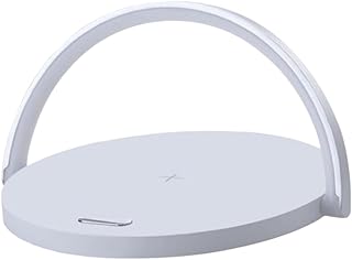 ADOCARN Carregador Universal Suporte Para Celular Carregador De Tablet Carregador Carregador Rápido Atmosfera Luzes Carregador Branco Carregador Rápido Carregador Para