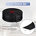 Qiveno Flexible Wall Baseboard Molding Trim, Peel and Stick Wall Base Moulding Trim, 4