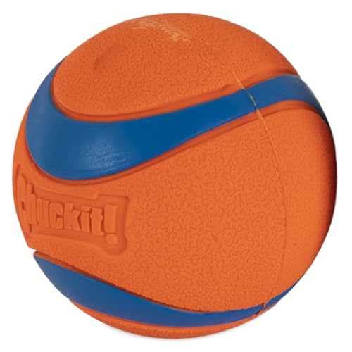Image of Chuckit! Ultra Ball Dog Toy - Size XXL - for Dogs 100+ lbs - Made from Durable Rubber - Super Bouncy - Floats in Water - 4-inch Diameter - XXL (Pack of 12)