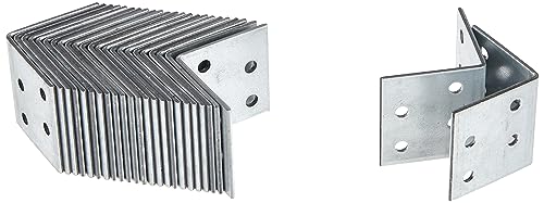 Alberts 330194 Winkelverbinder | sendzimirverzinkt | 40 x 40 x 40 mm | 25er Set
