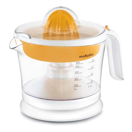 Citrus Juicer, Orange Juicer | Electric Citrus Juice Squeezer with Adjustable Pulp Control, 32oz | for Oranges, Grapefruits, Lemons and Limes