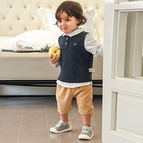 Image of Baby Shoes Boys Girls First Walkers Cute Animals Toddler Sneakers Prewalkers Rubber Sole