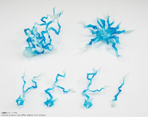 Image of TAMASHII NATIONS Tamashii EFFECT THUNDER Blue Ver. for S.H. Figuarts Approx. 9.4 inches (240 mm), PVC & ABS, Figure Effect Parts