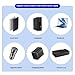 alloneslife Pequeño ventilador USB portátil para PC Imagen de alloneslife Pequeño ventilador USB portátil para PC