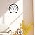 Circrane 13.25 Inch Round Thermometer with Hygrometer, Large Indoor Wall Thermometer Patio Bimetal Weather Thermometer, No Battery Required, Black