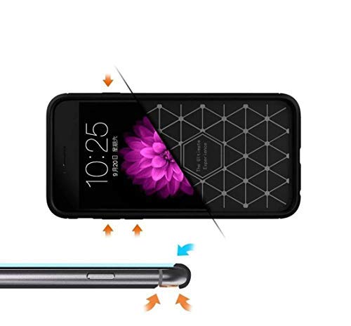 HYMY Cover per Nokia 2.4 Nero Custodia + 1 x