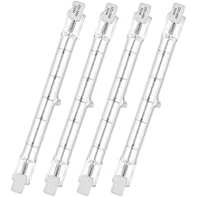 J118 R7S Halogen Tube 10-Pack - 100W/200W/300W/500W Dimmable Iodine Tungsten Bulbs for Outdoor/Industrial/Commercial Flood Lights400W/110V