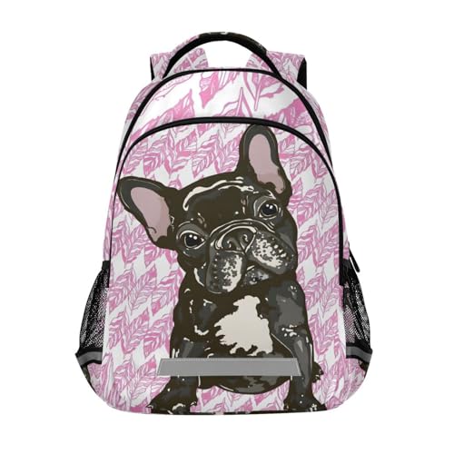 ALAZA Puppy French Bulldog Backpack