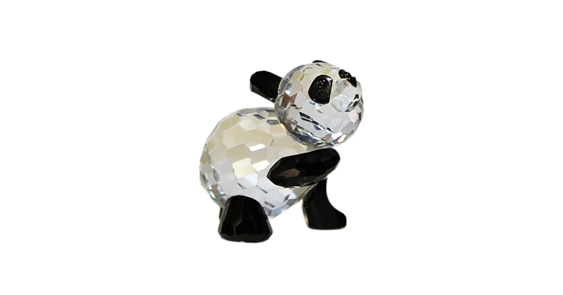 Swarovski マザーパンダ クリスタルフィギュア Amazon.com
