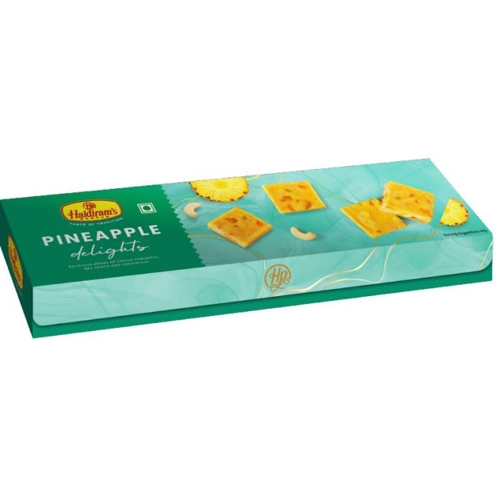 Haldiram's Nagpur Pineapple Delight 125g | Sweet & Tangy Fruity Bites | Exotic Pineapple Flavour | Refreshing Candy Treat | Perfect for Gifting & Snacking-image-33