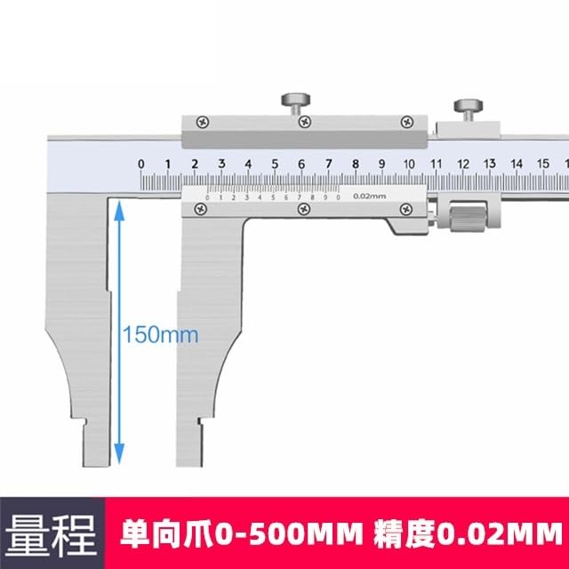 Calibro di precisione Multi-Gamma in Acciaio Inossidabile da 0 a 1000 mm Vernier