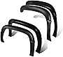 PIT66 Fender Flares, Compatible With 1994-2001 Dodge Ram 1500/2500/3500, Black Factory Style Wheel Flares Set, 4pcs