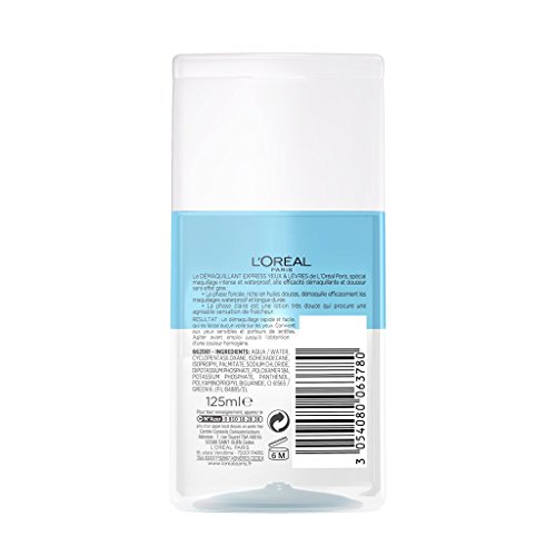 Démaquillant Express Yeux & Lèvres Waterproof 'oreal Paris Le Flacon De 125ml - vue 5