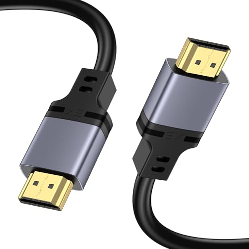 Image of Meliya 6.6ft HDMI Cable 8K@60Hz 4K@120Hz, High-Speed 48 Gbps HDMI 2.0 Cord for PS 5,Xbox,Samsung TVs,Roku TV, HDCP 2.2 & 2.3, HDR 10,eARC,Dynamic HDR, Laptop, Monitor and More