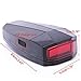 NGCG Rear Light USB Tail Lamp Bike Finder Horn Warning Anti-Theft Alarm