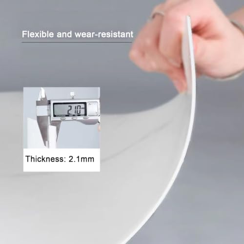 Pegatinas de pared de espuma de PVC impermeables efecto mármol 8