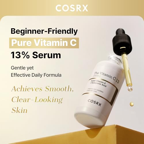 COSRX 13% Pure Vitamin C Serum for Face, Hydrating Facial Serum, 0.67 oz - image 3