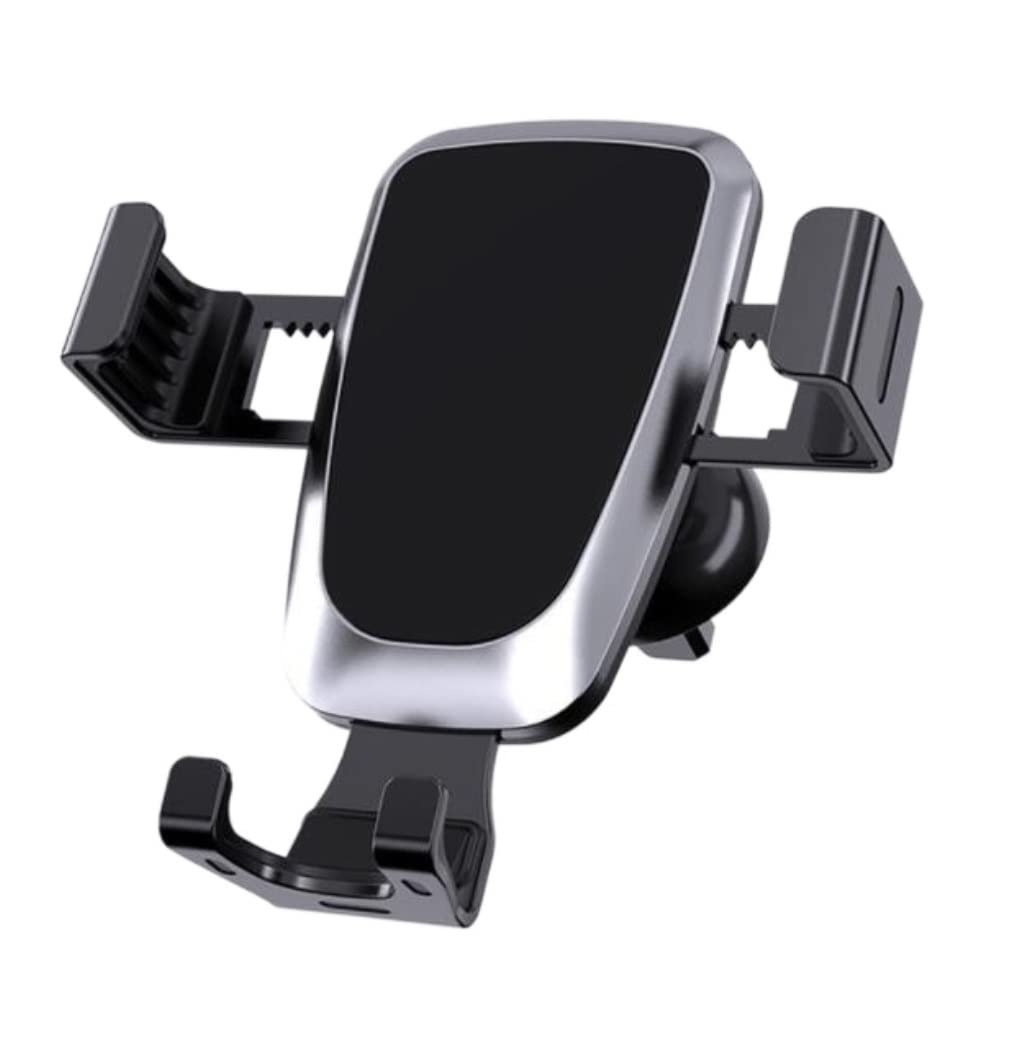 Samochodowy Uchwyt na Telefon Uchwyt samochodowy do telefonu Air Vent Clip Mount Mobile Stand Smartphone GPS Support Uchwyt na Telefon do Samochodu (Blue : Black)