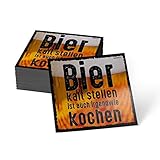Format : 74x74 mm how about tee? Bier kalt Stellen ist auch irgendwie Kochen