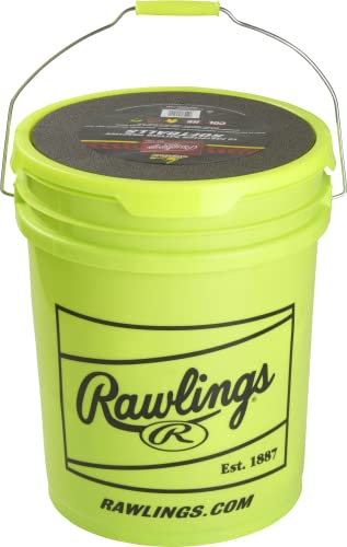 Rawlings B612RFPBPBUCK Bucket Of 12 Practice Softballs thumb #2
