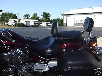 Grasshopper Limited Drivers Backrest for Yamaha 950 V-Star, American Made, Quick Release, Easy Install, Non Studded