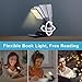 Vekkia Bookmark Book Light, Clip on Reading Lights for Books in Bed, Infinite Brightness Levels, Soft Light Easy for Eyes, Built-in USB Cable Easy Charge. for Readers & Kids