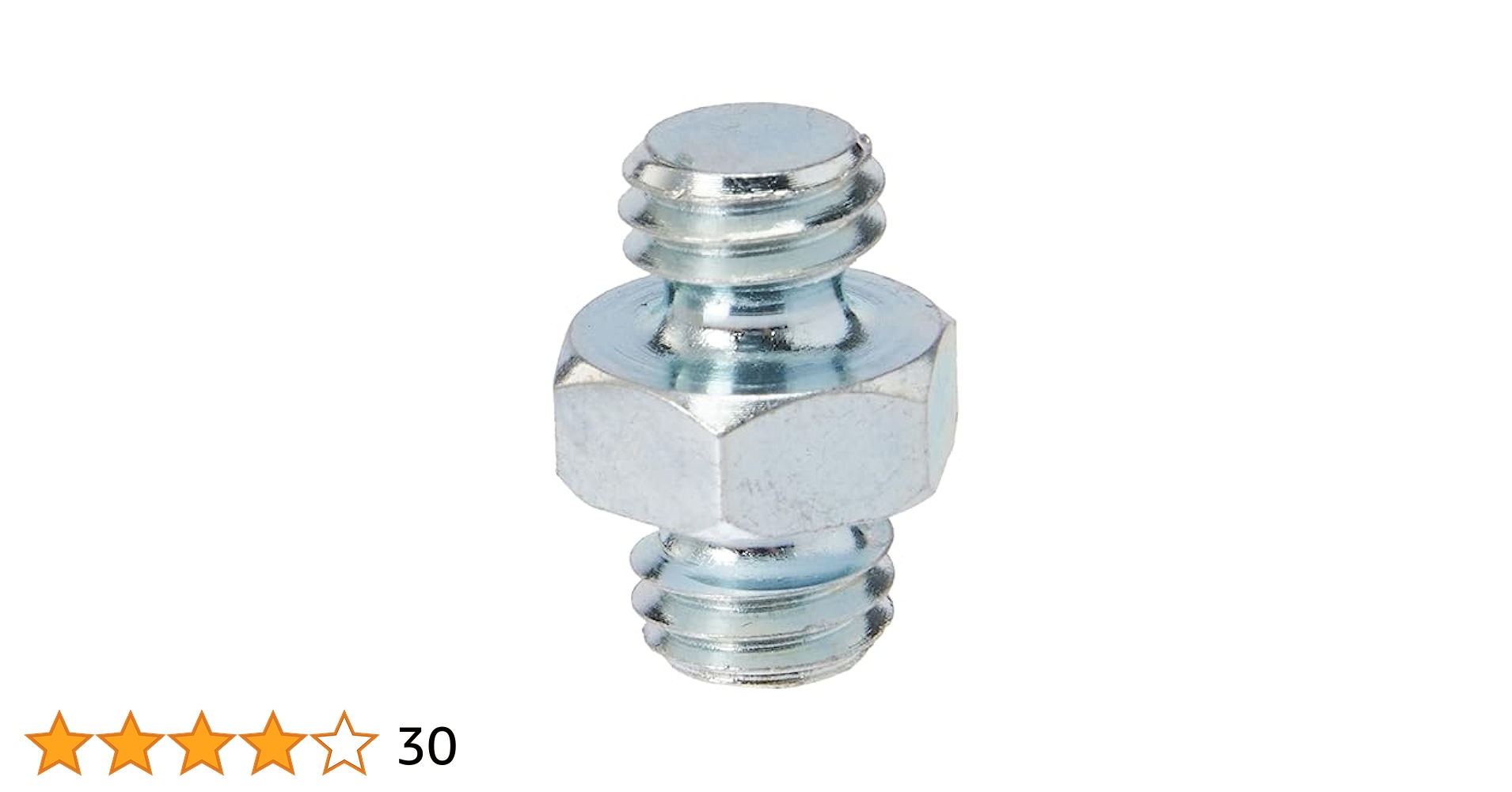 Amazon | Manfrotto 変換アダプター 3/8オス-3/8オス 125 | 三脚
