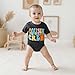GINEVSAL Sibling Matching Clothes Cousin Crew Shirt for Girls Boys Colorful Letter Print Short Sleeve Romper/Pullover Tops (Black Romper, 6-12 Months)