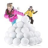Miki&Co 40 Pack Indoor Snowballs for Kids Snow Fight