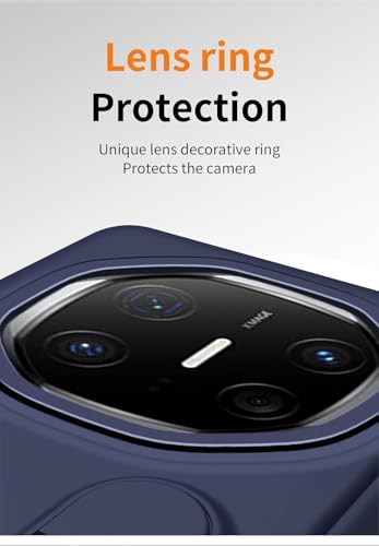 Coque compatible Huawei Mate X6 antichoc avec support bleu - 5