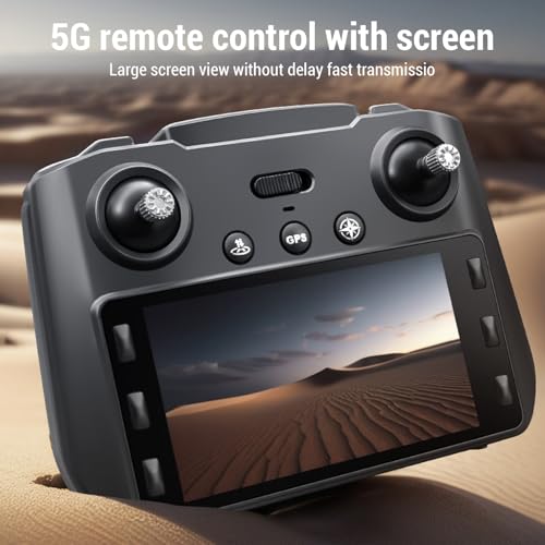 Drone with 4K UHD Camera, GPS RC Drone Brushless Motor, 2 Axis Gimbal EIS, Auto Return, Follow Me, Waypoints, Smart Obstacle Avoidance (1 Battery) - Image 6