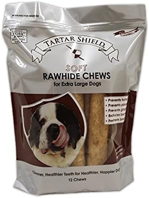 tartar shield soft rawhide chews