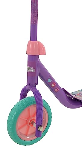image for M.V. Sports Gabby's Dollhouse 3-Wheel Scooter for Kids Deluxe Edition 
