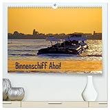 Binnenschiff Ahoi! (hochwertiger Premium Wandkalender 2026 DIN A2 quer), Kunstdruck in Hochglanz: Die Welt der Binnenschifffahrt in Fotografien: auf ... Schleusen und Häfen. (CALVENDO Technologie)
