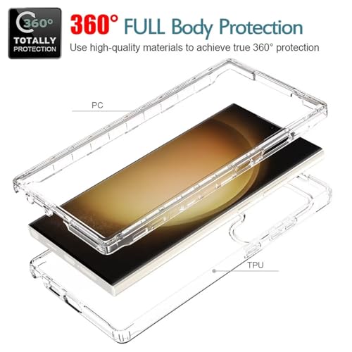 Coque Galaxy S24 Ultra antichoc pour éviter les rayures et bris d'écran - 3