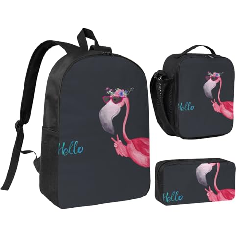 Sac à dos avec sac déjeuner et trousse pour ranger facilement vos affaires