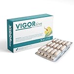 VigorLive - Integratore per la Fertilità Maschile - Formula Potenziata con L-Carnitina, Arginina, DHA, Zinco, Vitamina D, E e B12-30 capsule da 780mg, 1 mese di trattamento - Made in Italy