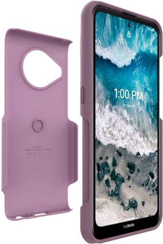 OtterBox Nokia X100 Commuter Series Lite Case - Maven Way, Slim & Tough, Pocket-Friendly, with Open Access to Ports and Speakers (no Port Covers), Pink - image 4